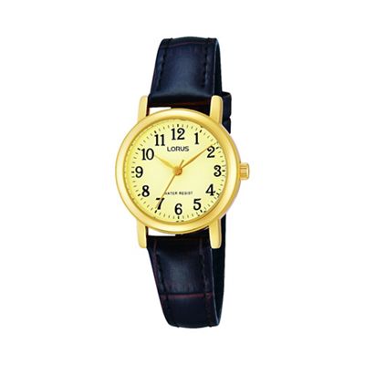 Ladies classic brown strap watch rrs56ux9